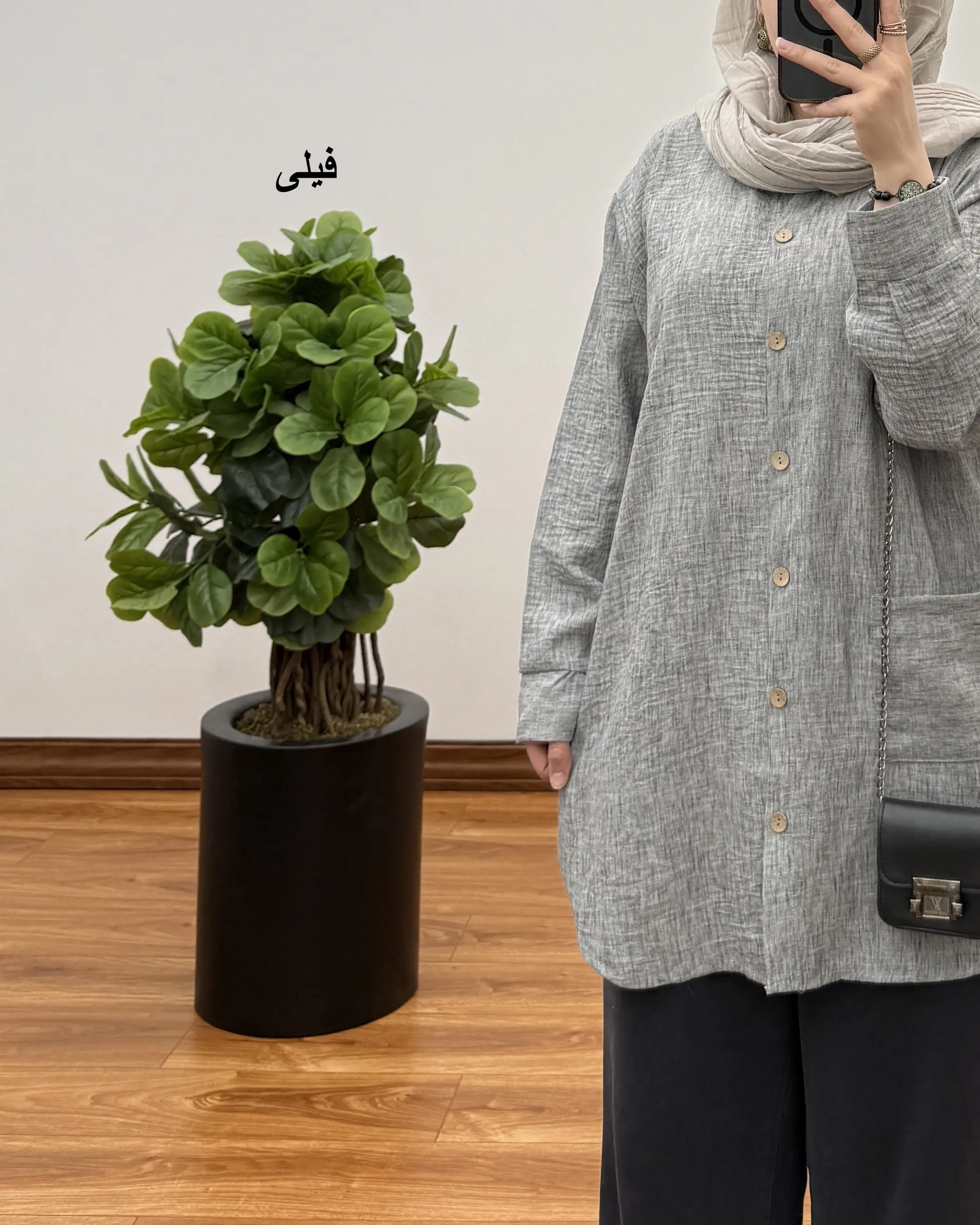 تونیک مانتویی مدل راشل